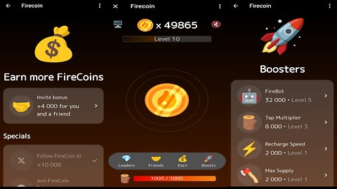 Firecoin | Start Mining Firecoin Early If You Missed Notcoin | New Telegram Crypto Mining Bot 2024
