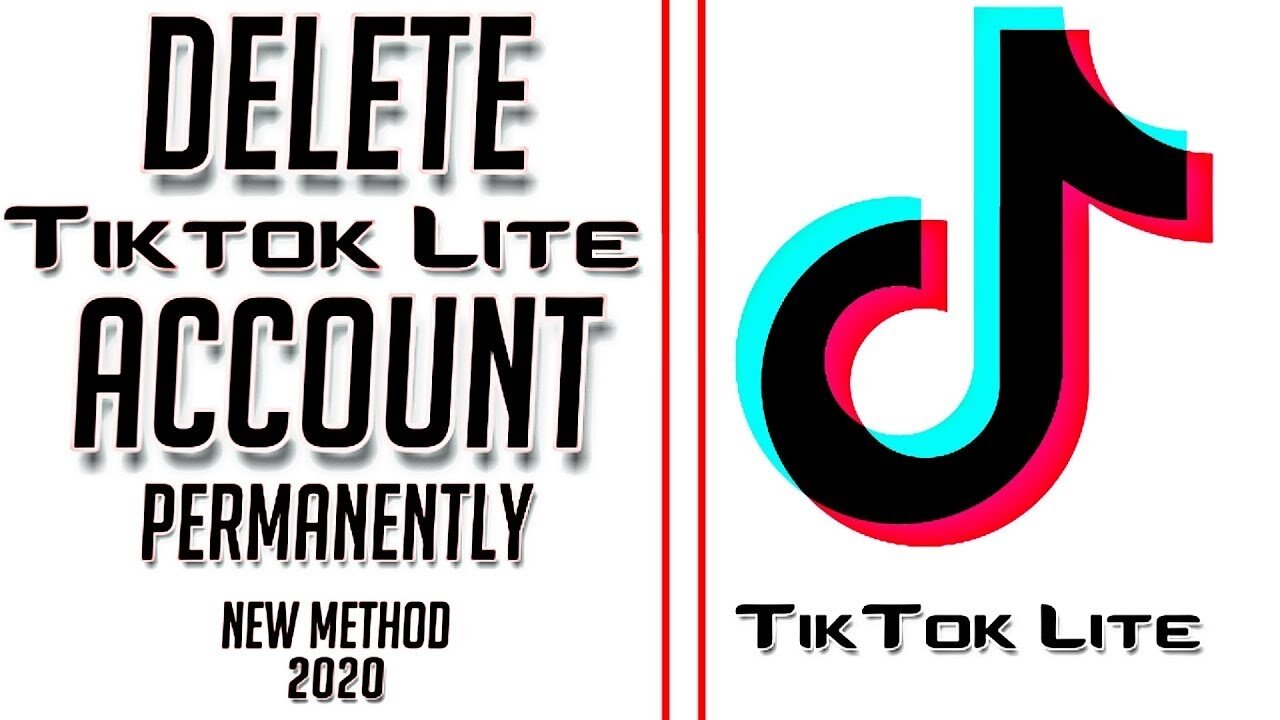 ♪ Delete TikTok lite account permanently