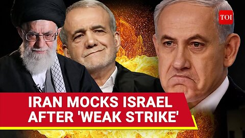 'What Attack?': Iran Mocks Israel For 'Weak Strike'; Calls Out IDF's '100 IDF Aircraft' Claim As Lie