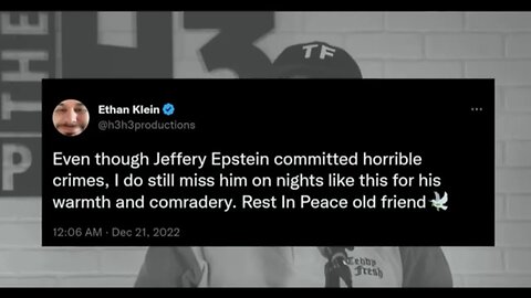 Ethan Kline misses his good Pal Jeffrey Epstein #h3h3