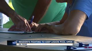 Residents fight to keep Legion Pool open
