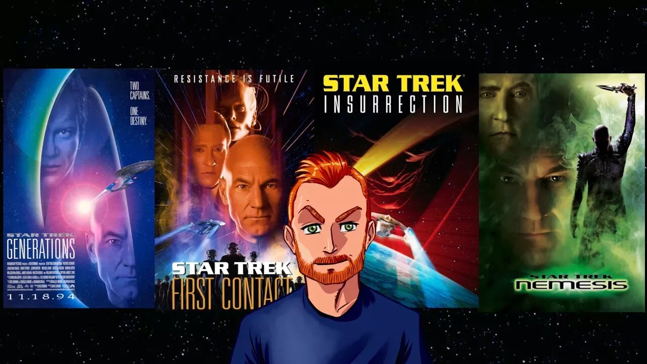 Discussing & Ranking The Star Trek TNG Films
