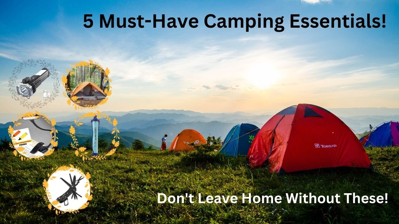 Five useful travel and camping items