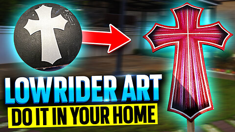 HOW TO DO LOWRIDER ART AT HOME