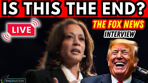 🚨LIVE! Kamala Harris Fox News Interview WATCH PARTY!