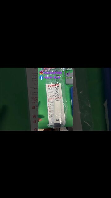 Kriss Vector Mag Extension For Glock 37 45 G.A.P #pistol #glock #gun #shortvideo