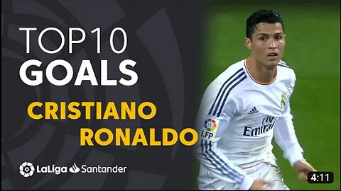 TOP 10 GOALS LaLiga Christiano Ronaldo