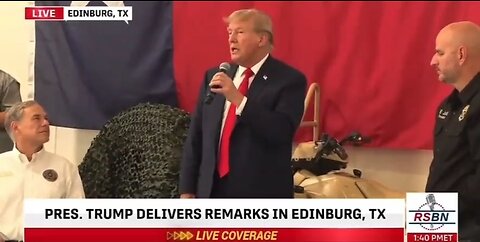 Trump to Border Agents: Walls Work!