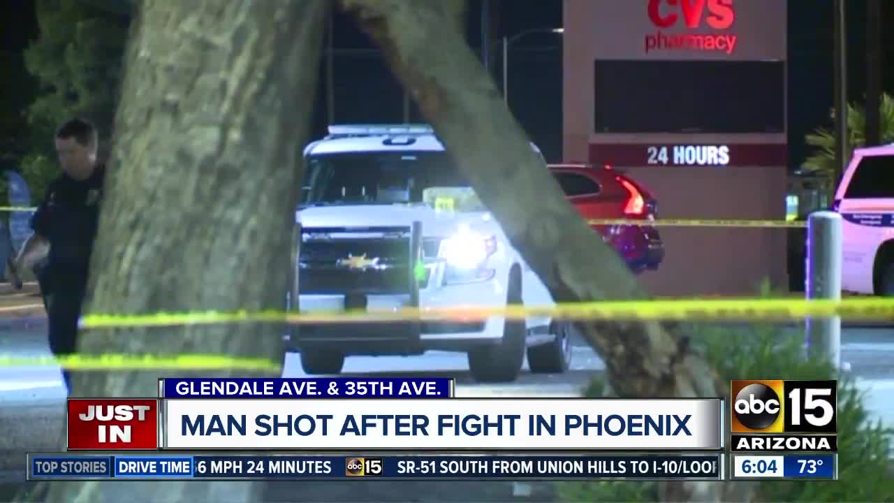 Man shot during argument in Phoenix