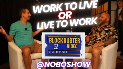 Live to Work! #nobo #podcast #fyp #blockbuster #nostalgia #work #comedy #funny #fypシ゚viral #live