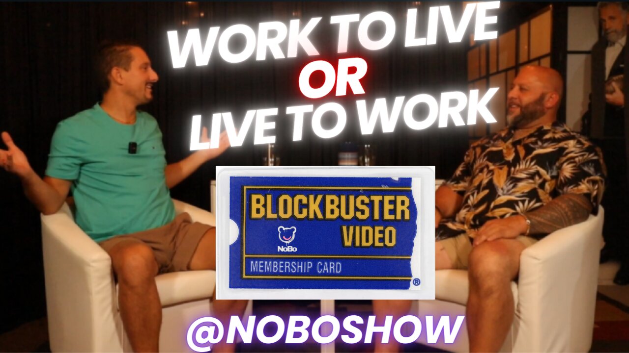 Live to Work! #nobo #podcast #fyp #blockbuster #nostalgia #work #comedy #funny #fypシ゚viral #live