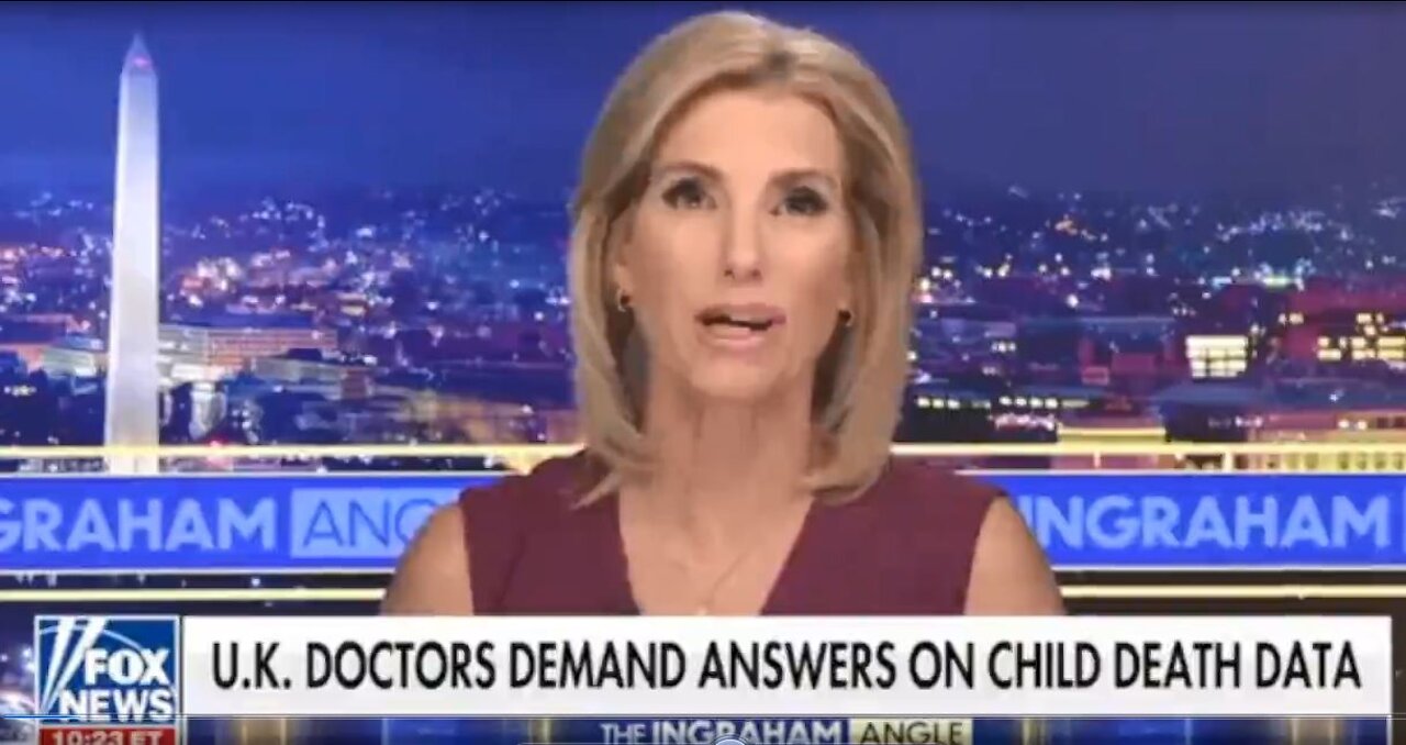 Ingraham: "Alarming vaccine Myocarditis Death Rates on young men in UK" Dr. McCullough, Dr. Yeadon