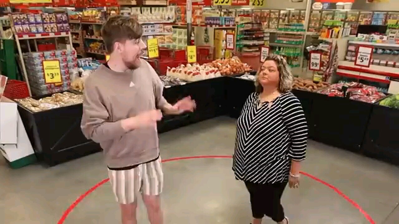 Mr bean challenge grocery store gro