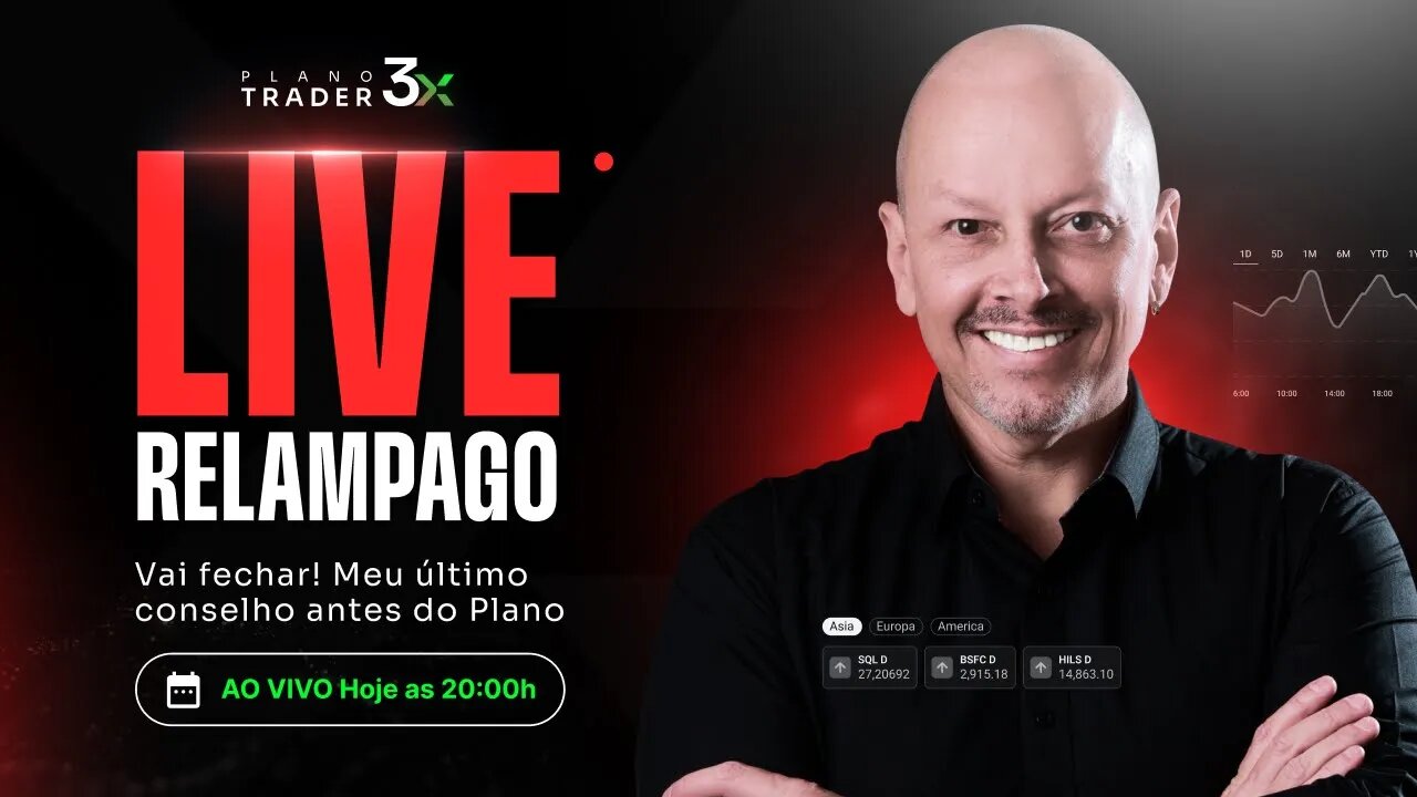 PLANO TRADER 3X - LIVR RELAMPAGO