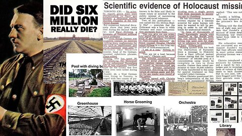 Hitler's Death, Concentration Camps, Holocaust Hoax, and The Nazi Zionist Alliance?