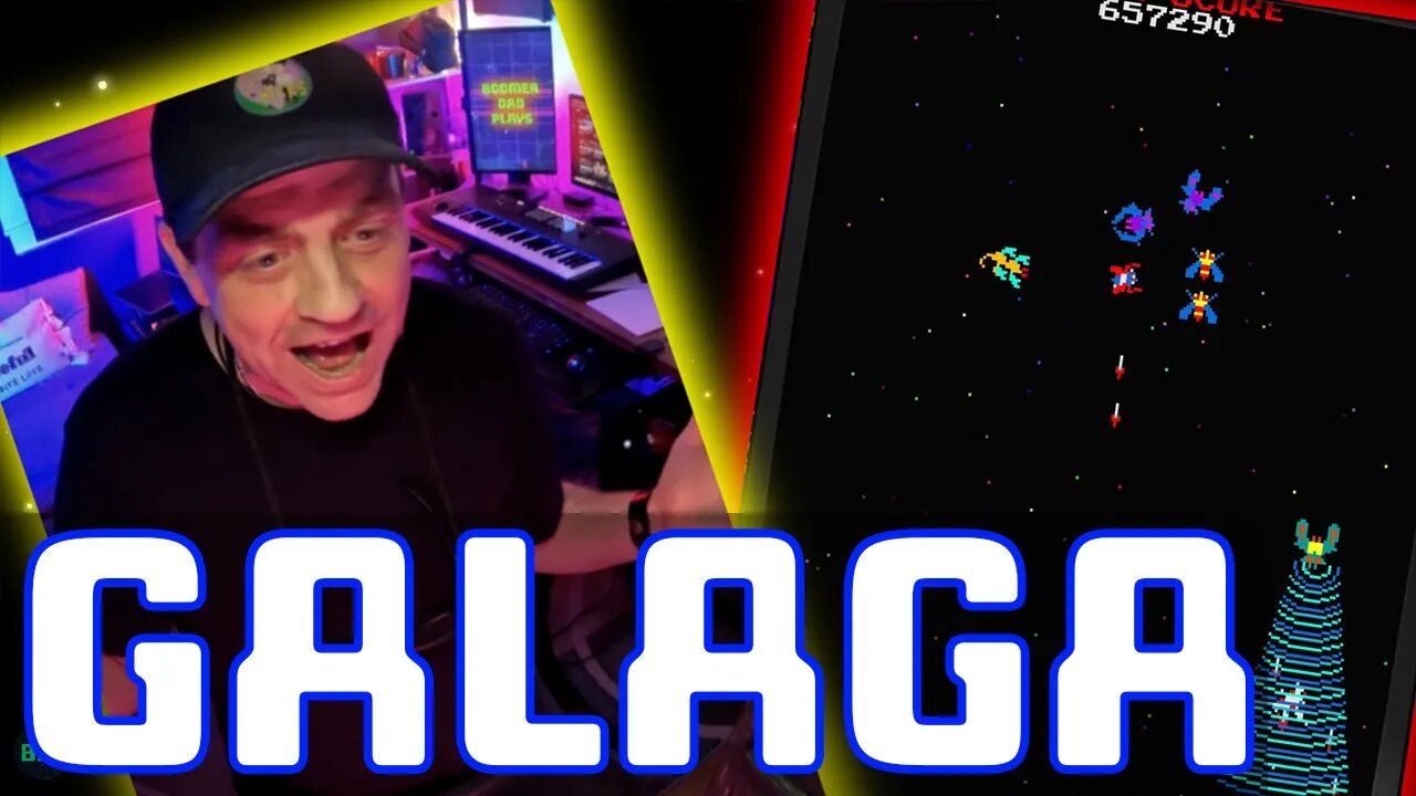 One Ship Left Like a BIH | Classic Arcade - Galaga