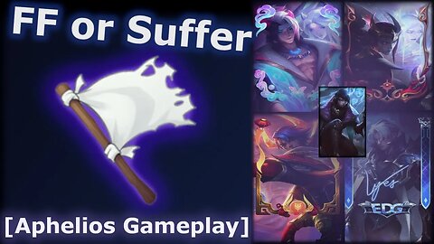 Make Your Enemies FF While Torturing Them [Aphelios Gameplay]