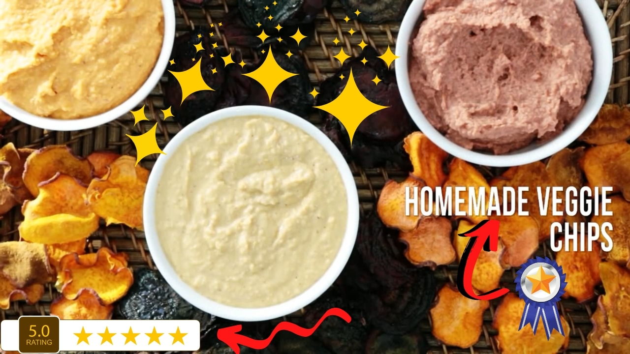 Homemade Veggie Chips - An Easy Fun And Delicious Snack