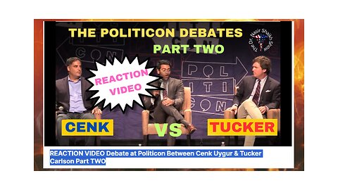 Cenk Uygur Debates Tucker Carlson - Cenk Can't Handle Tucker's Answers