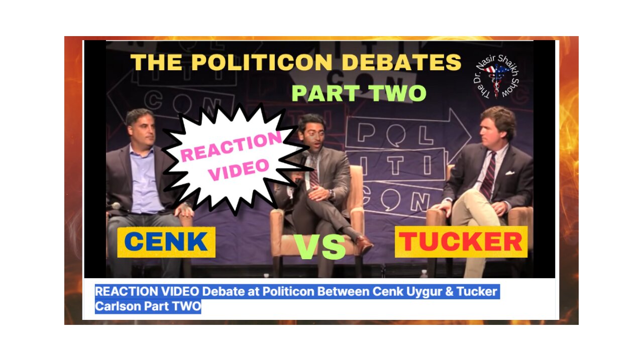 Cenk Uygur Debates Tucker Carlson - Cenk Can't Handle Tucker's Answers