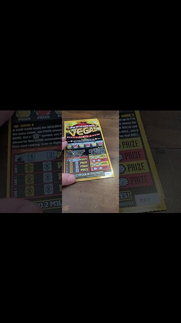 Vegas Scratch Off Winner #shorts #lottery