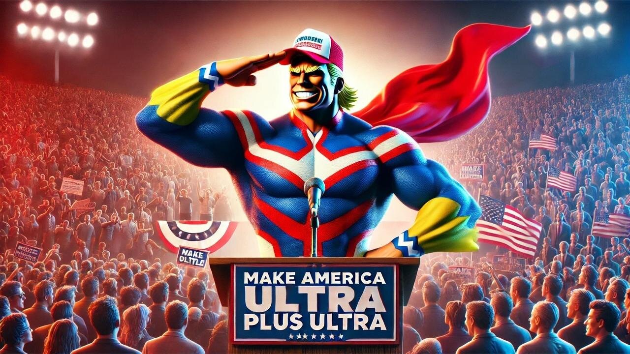 All Might for Trump 2024