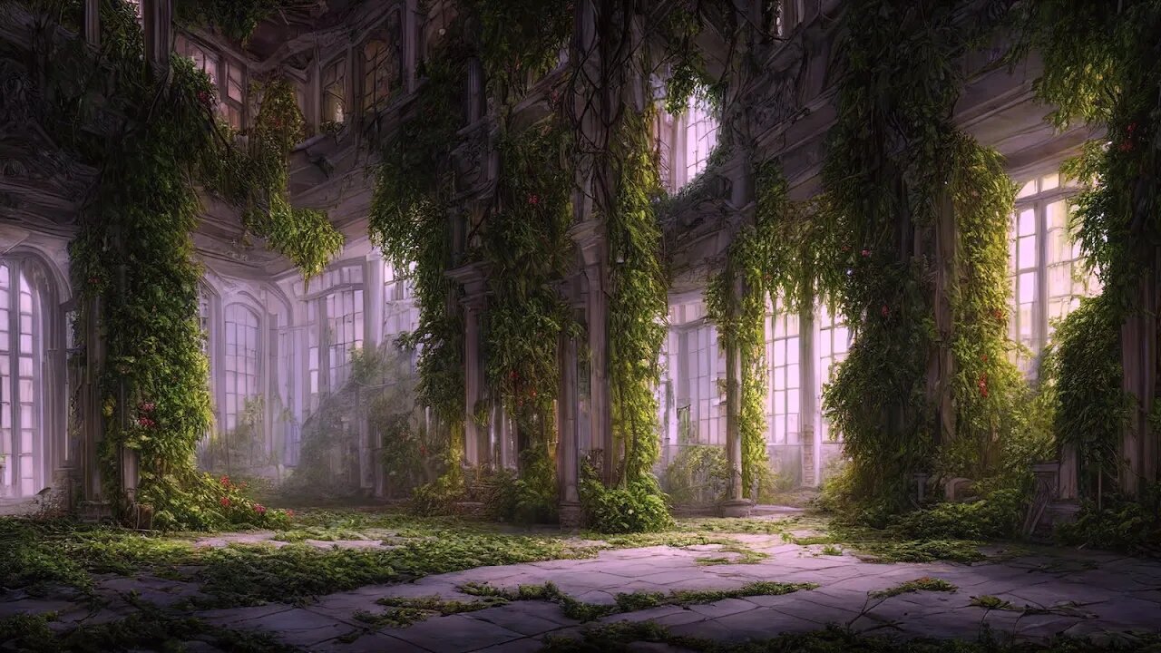 Spooky Spring Music - Forsaken Garden Palace | Sad, Dystopian