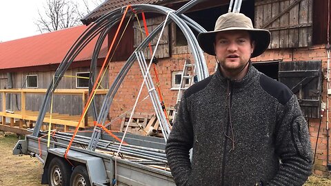 $115 Greenhouse Frame - 4x10m