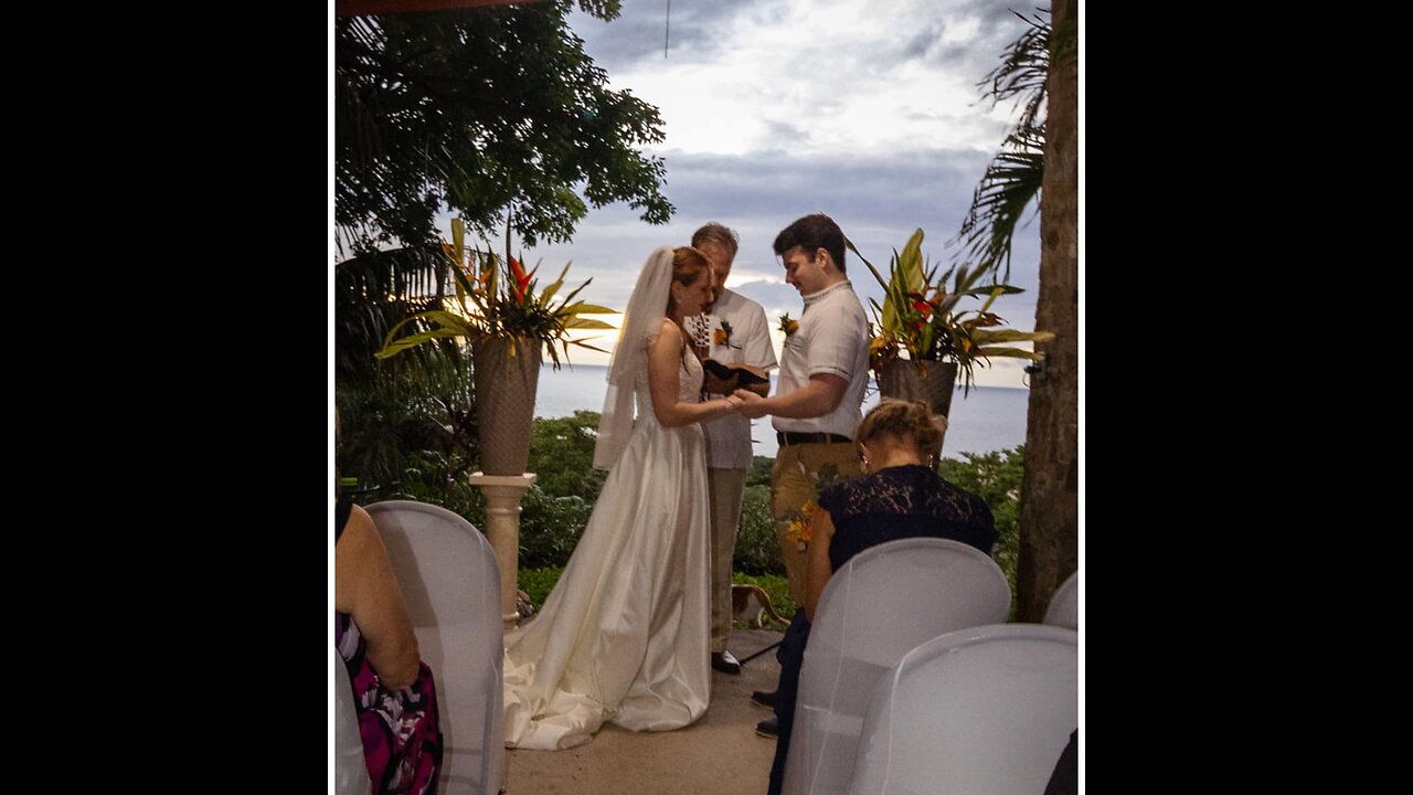 Travis and Tish's daughters wedding.