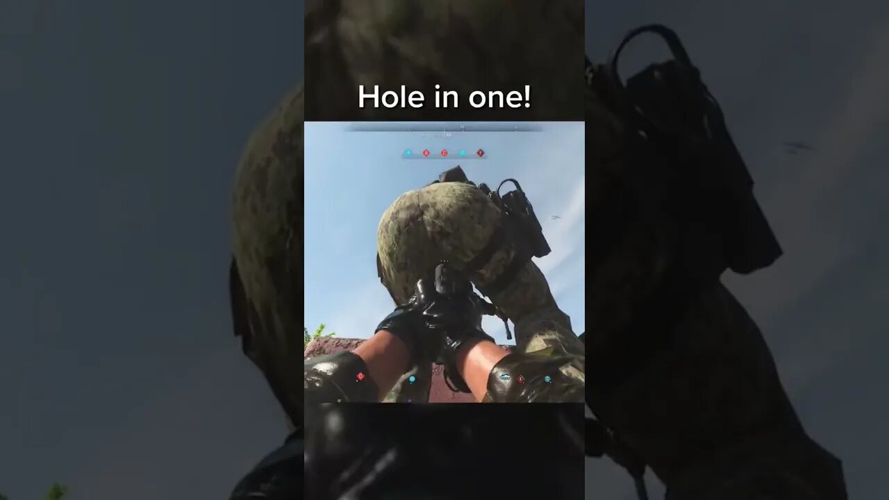 Hole in one 👌🏻😂