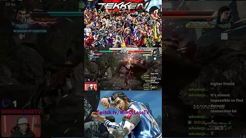 Tekken 7 Lei Wulong Match Highlight #56 #shorts #tekken7