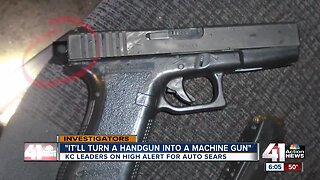 Missouri, Kansas authorities searching for modified handguns