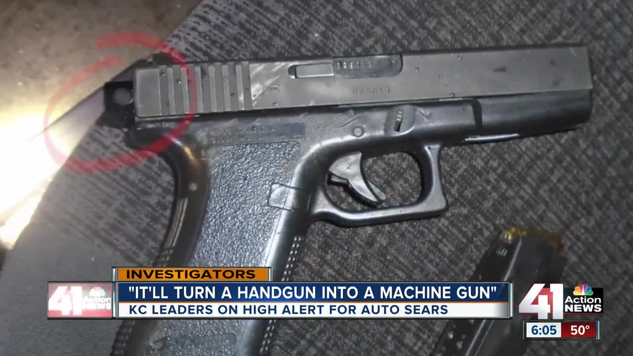 Missouri, Kansas authorities searching for modified handguns