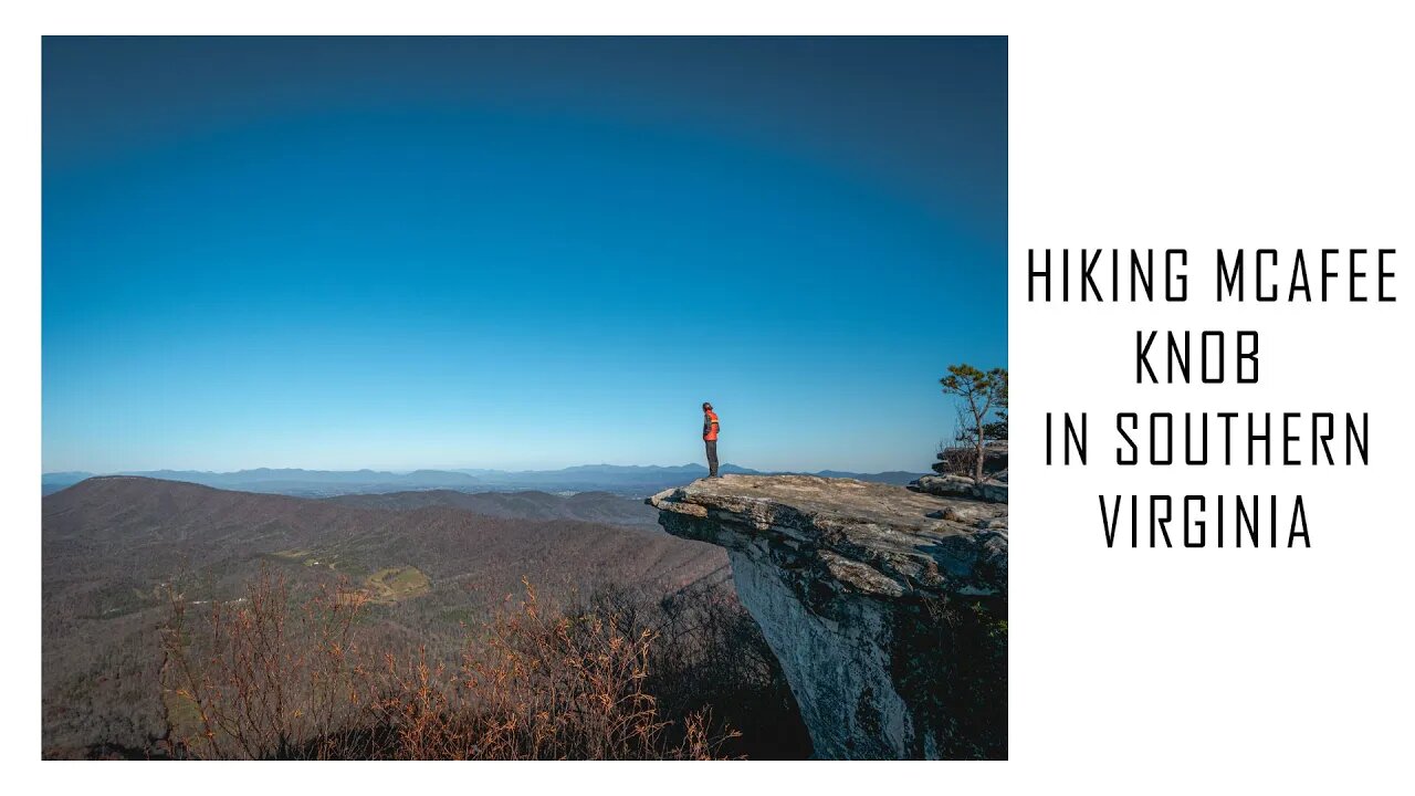Hiking McAfee Knob On The Appalachian Trail In Southwestern Virginia | Lumix G9 Photography