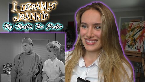 I Dream Of Jeannie Ep 20-My Master The Doctor!! My First Time Watching!!