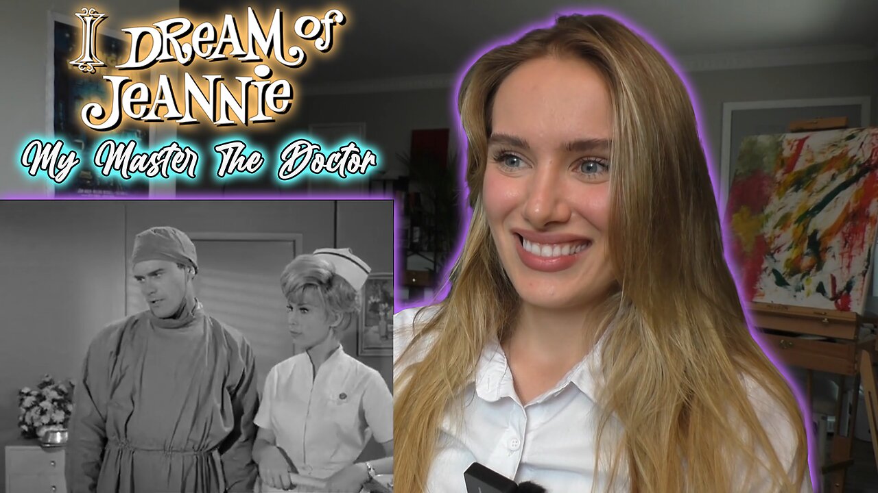 I Dream Of Jeannie Ep 20-My Master The Doctor!! My First Time Watching!!
