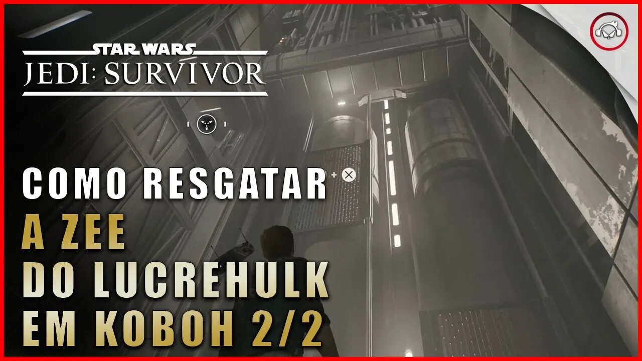 Star Wars Jedi Survivor, Como resgatar a Zee do Lucrehulk em Koboh 2/2 | Super-Dica Pt-BR