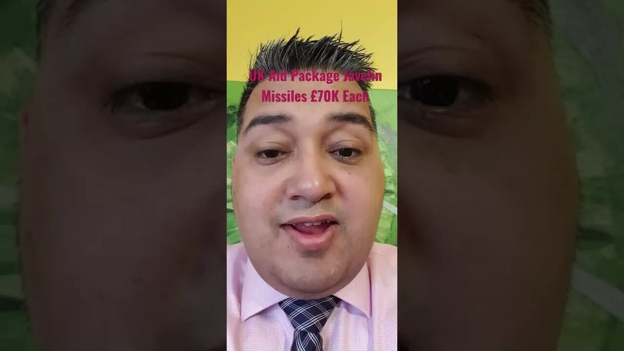 #UK #Military #Aid Package #Javelin #Missiles £70K Each