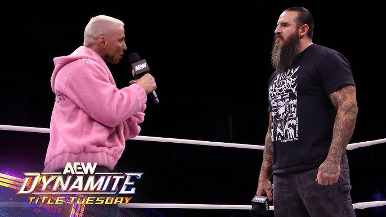 Darby Allin Calls Out Brody King, Fights Him Off With a Brick! #shorts