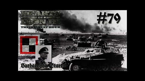 Hearts of Iron 3: Black ICE 8.6 - 79 (Germany) Barbarossa Starts