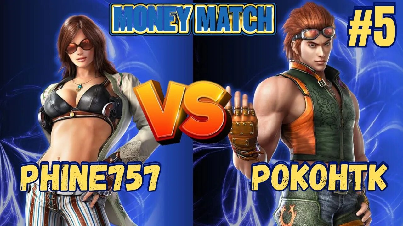 Tekken 7 PC Sunday Money Match Tournament #5 Phine757 vs PokohTK #tekken7 #pcgaming