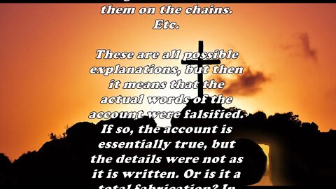 Daily Bible Verse Commentary - Acts 12:7