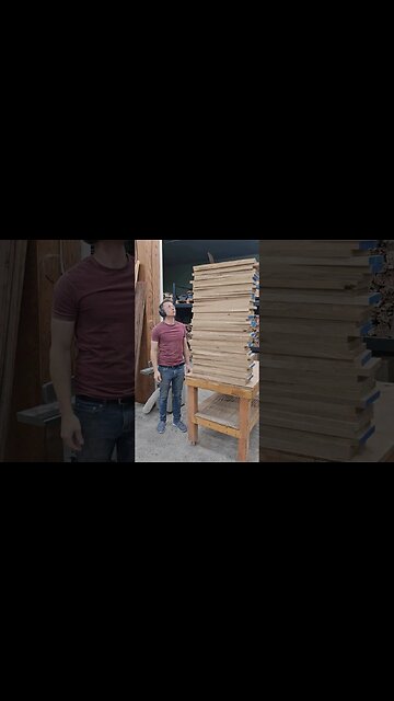 The Start of a Lot of Cutting Boards #short #shorts #shortvideo #shortsvideo #woodwork