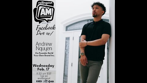 Andrew Nguyen drops gems to building your own brand on AM Wake-Up Call