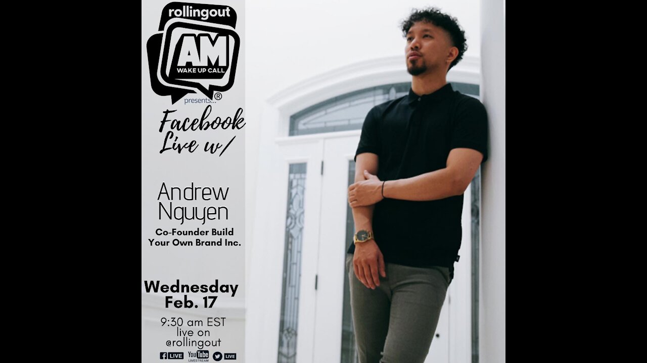 Andrew Nguyen drops gems to building your own brand on AM Wake-Up Call