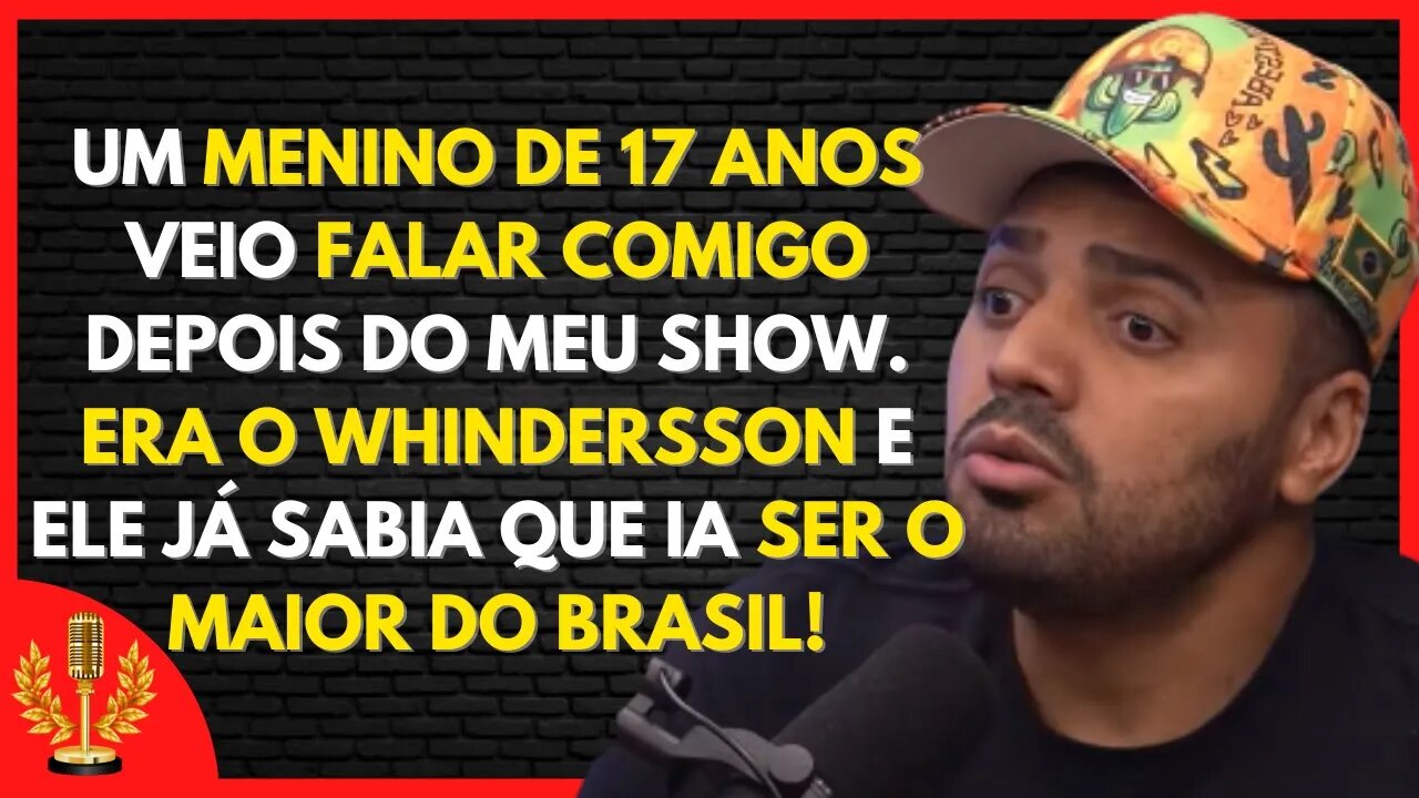 WHINDERSSON NUNES ANTES DA FAMA (TIRULLIPA) | Cortes News Podcast