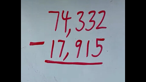 Subtraction with Regrouping Review