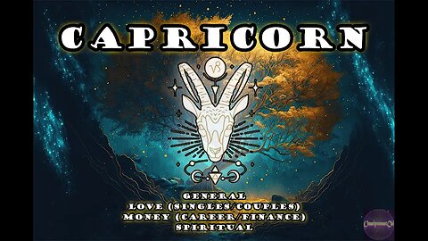 Capricorn: Cast your burdens, Spirit reminds you that you are not alone! General/Love/Money/Spirit