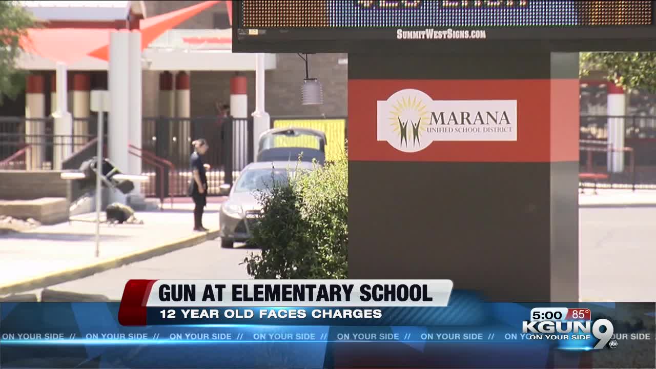 Student with gun arrested near DeGrazia Elementary