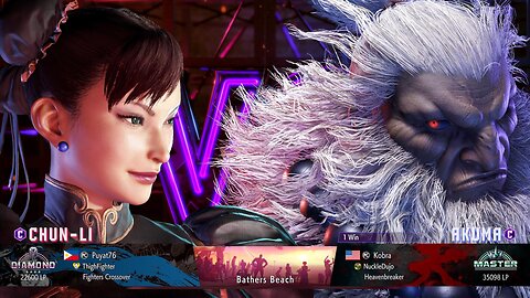 Kuya Kalbo SF6 Casual Match Roundup. Chun Li 4 star Diamond Rank [Hori Fight Stick]